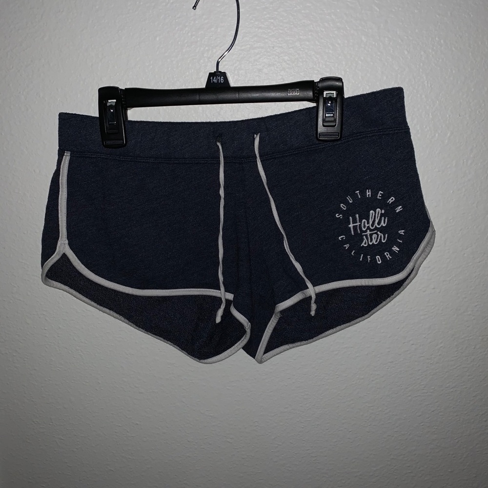 Navy/grey sleep shorts